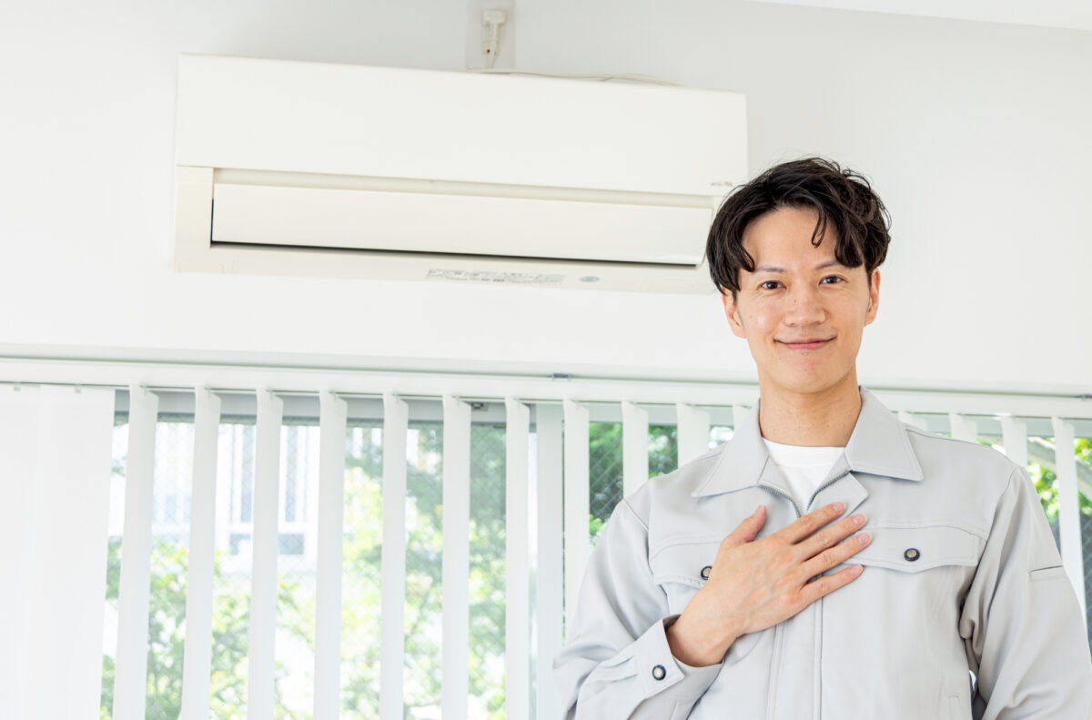 【普通免許があればOK】未経験歓迎！ルームエアコン修理【月収32万＋残業代支給】